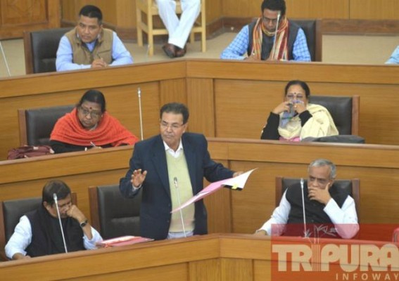 Third day of Tripura Assembly: Demands to set up more Nationalized and Commercial bank service in the interior of the state
